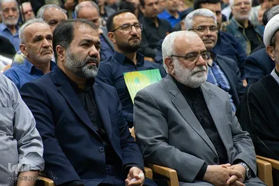 آیین گرامیداشت شهدای خدمت در گلستان شهدای اصفهان