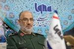 حضور سردار محسن کریمی فرمانده سپاه روح‌الله در ایکنای مرکزی
