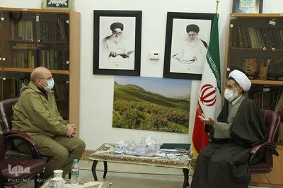 دیدار رئیس مجلس شورای اسلامی با نماینده ولی ‌فقیه در چهارمحال و بختیاری