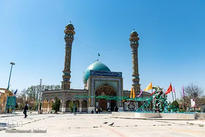 آرامش بهاری در امامزاده طاهر کرج