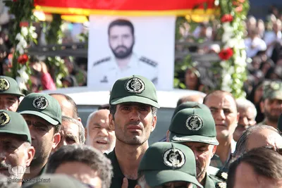 تشییع پیکر شهید «قربانعلی امیدی»