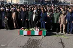 تشییع و تدفین پیکر پاک و مطهر شهید گمنام در اهر