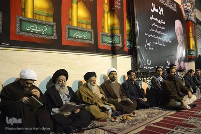 مراسم تحریم آیت الله هاشمی رفسنجانی در اهواز