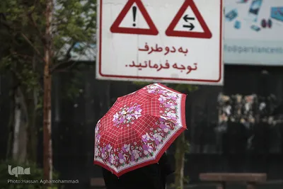 باران بهاری در تهران