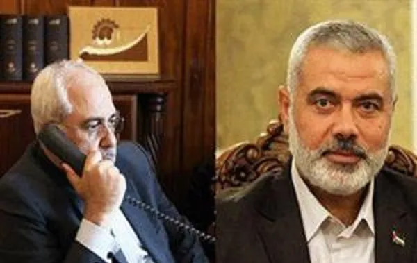 رایزنی تلفنی رئیس دفتر سیاسی حماس با وزیر امور خارجه کشورمان