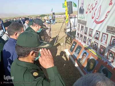 سفر یک روزه سردار عابدین خرم، فرمانده سپاه عاشورا و حضور بین عشایر ارسباران و آحاد مختلف مردم اهر