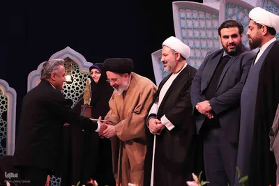 اختتامیه بخش نغمات دینی بخش آقایان در مسابقات سراسری قرآن