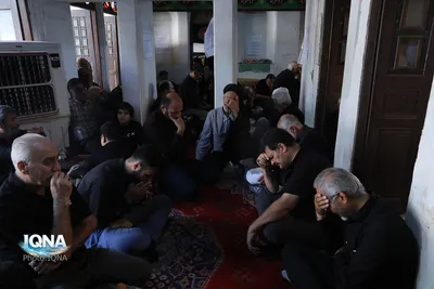 بزم روضه روز ۲۸صفر در منزل مرحوم محمدباقر روحانی