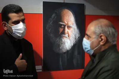 مراسم افتتاحیه نمایشگاه «ضیافتِ خط، رنگ، نقش» شامل ۴۲اثر از مجموعه نقاشی های دیجیتال علیرضا ذاکری، نقاش و کارتونیست
