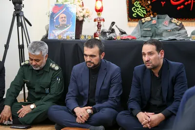 دیدار جامعه قرآنی با خانواده سردارسلامی