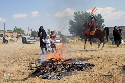 عاشورای حسینی در روستای مرغملک استان چهارمحال و بختیاری