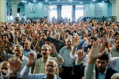 نماز عید سعید غدیرخم در آستان سیدالکریم