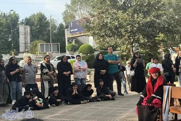 آغاز کار بخش ملی نمایش خیابانی اشک‌واره فرهنگی _ هنری حسینی