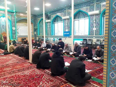 محفل جزء خوانی قرآن کریم در اهر