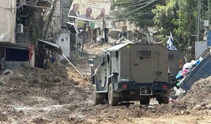 Sionistlər geridə böyük dağıntılar qoyaraq Cenindən geri çəkildilər