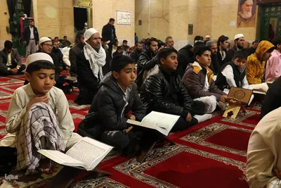 محفل انس با قرآن مهاجرین خارجی مقیم یزد