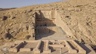 تصاویر هوایی از تخت جمشید