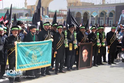 حال و هوای مسجد مقدس جمکران در روز شهادت امام حسن عسکری(ع)