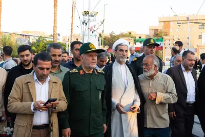آیین گرامیداشت نخستین سالگرد شهادت سردار حسین سلامی در اصفهان