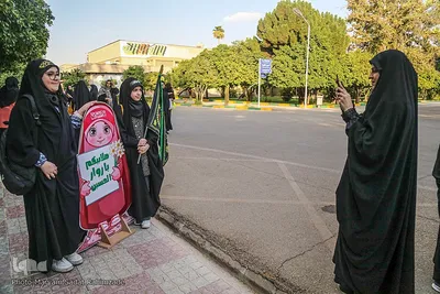 پیاده‌روی «مثل اربعین» در دانشگاه صنعتی شیراز
