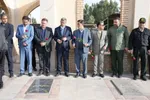 غبارروبی گلزار شهدای شهرستان پلدختر با حضور استاندار لرستان