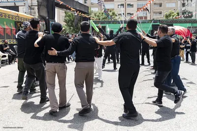 عزاداری عاشورای حسینی در کرج‎