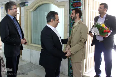 بازدید مدیر صدا و سیمای استان یزد از دفتر خبرگزاری ایکنا