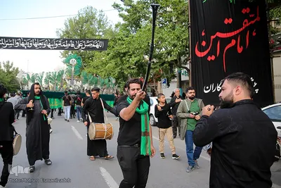 اجتماع دسته عزاداران علوی در مشهد
