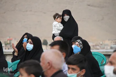 اهتزاز پرچم حسینی در شهرکرد