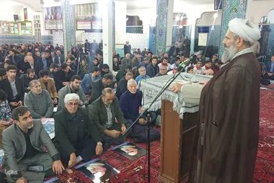مراسم گرامیداشت چهارمین سالگرد شهادت سردار حاج قاسم سلیمانی در اهر