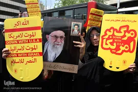 راهپیمایی نمازگزاران تهرانی در حمایت از بیانیه شورای عالی امنیت ملی