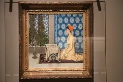Osmanisches Kunstwerk „Koran lesendes Mädchen“ wird im British Museum in London ausgestellt