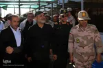 بازدید احمد وحیدی، وزیر کشور از مرز تمرچین