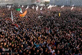 جشن عید بیعت در میدان امام حسین(ع) تهران