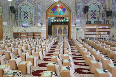 رزمایش شمیم حسینی در آستان امامزاده طاهر (ع)_کرج