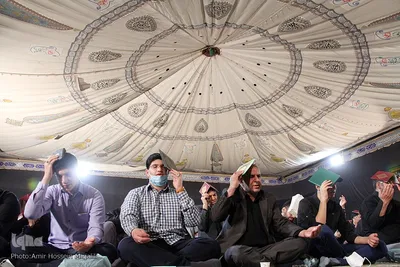 قرار بندگی؛ احیای شب ۲۱ رمضان در امامزاده جعفر (ع) یزد