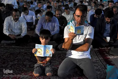 مراسم دعای عرفه در سمنان