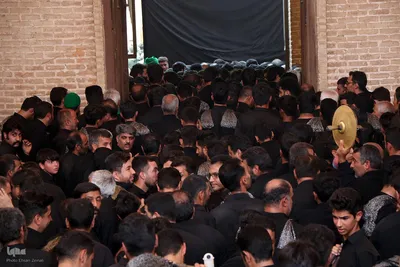 مراسم سنتی 13 محرم در مسجد ملااسماعیل یزد‎