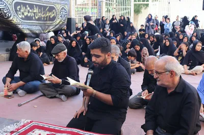 مراسم 28 صفر در آستان امامزاده عبدالله ملایر‎