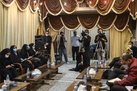 نشست خبری معاون فرهنگی آستان حضرت عبدالعظیم(ع)