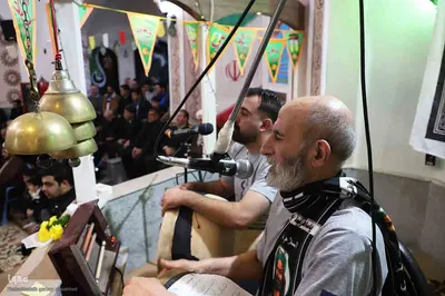مراسم جشن میلاد حضرت امام علی(ع) در سالن ورزشی زورخانه شهرستان اهر
