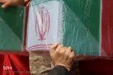 فیلم | وداع با 2 شهید گمنام در نهبندان