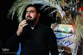 وداع با پیکر شهید مدافع حرم «بهرام مهرداد» در معراج شهدای تهران
