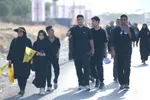عکس | راهپیمایی جاماندگان اربعین در لرستان