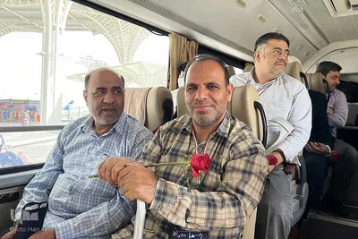 ورود کاروان جانبازان به مدینه