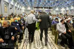 آیین تجلیل از جانبازان شیمیایی در حرم رضوی
