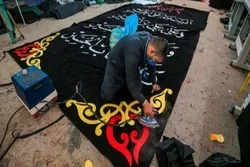 İmam Əlinin (ə) hərəmində Məhərrəm ayı hazırlıqları - FOTO