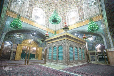 شکوه چشم نواز روضه منوره رضوی

