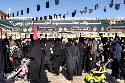 پیاده روی و عزاداری جاماندگان اربعین حسینی - شیراز