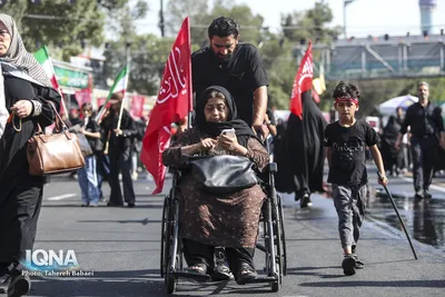 آئین پیاده‌روی جاماندگان اربعین حسینی شهر تهران